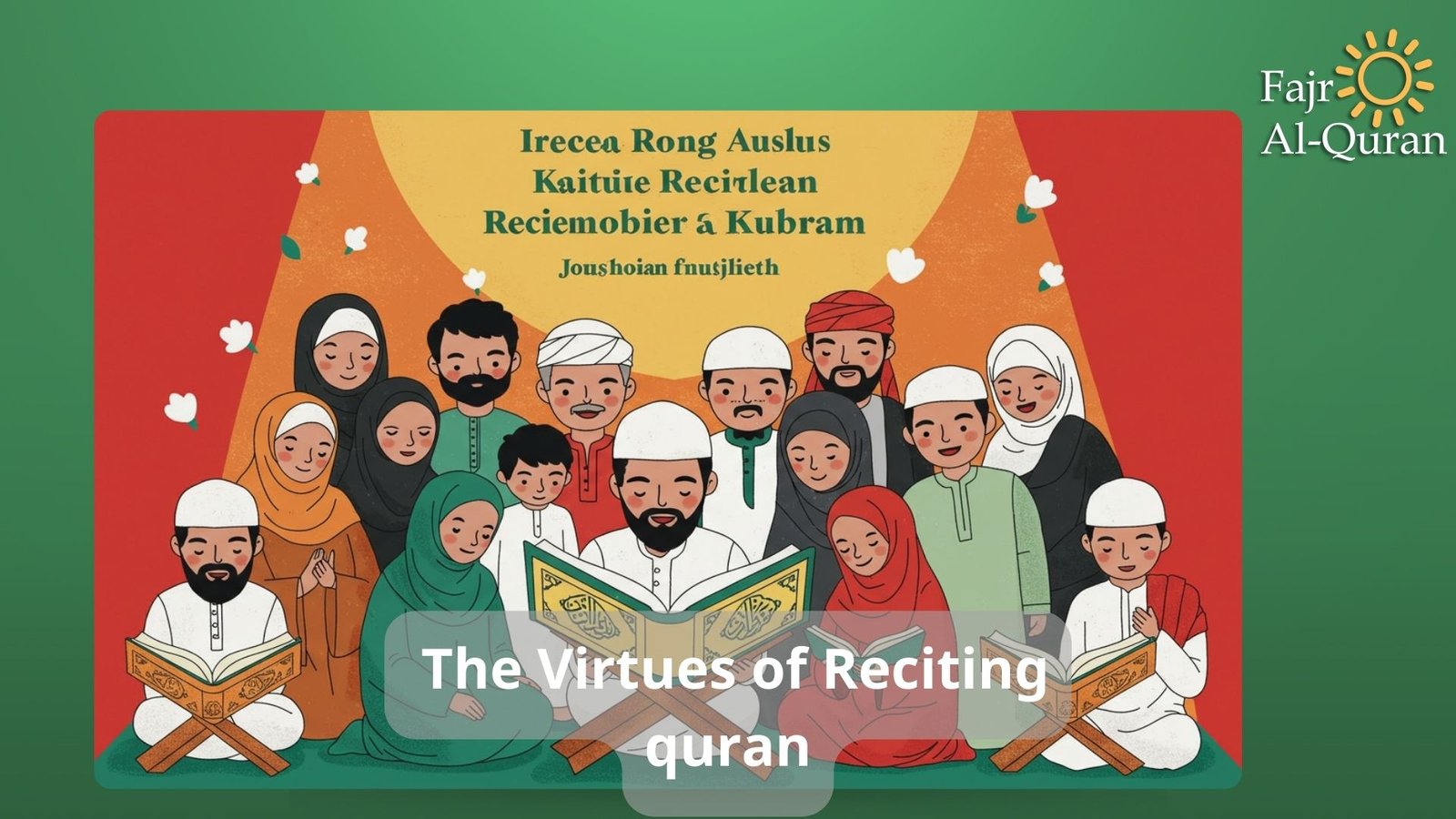 The Virtues of Reciting quran