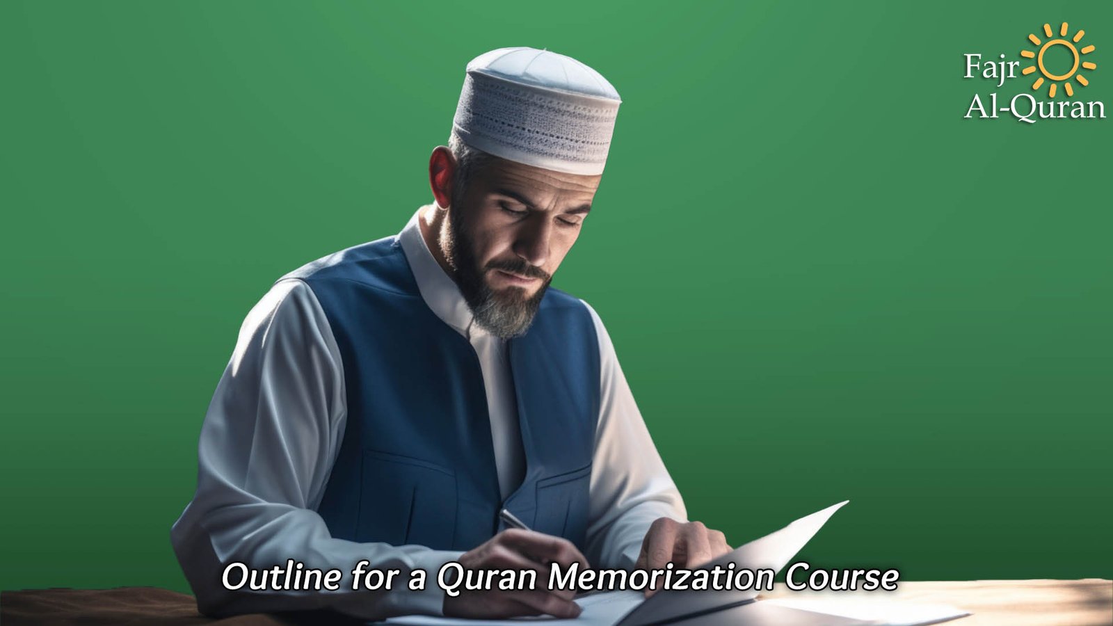 outline for a quran memorization course