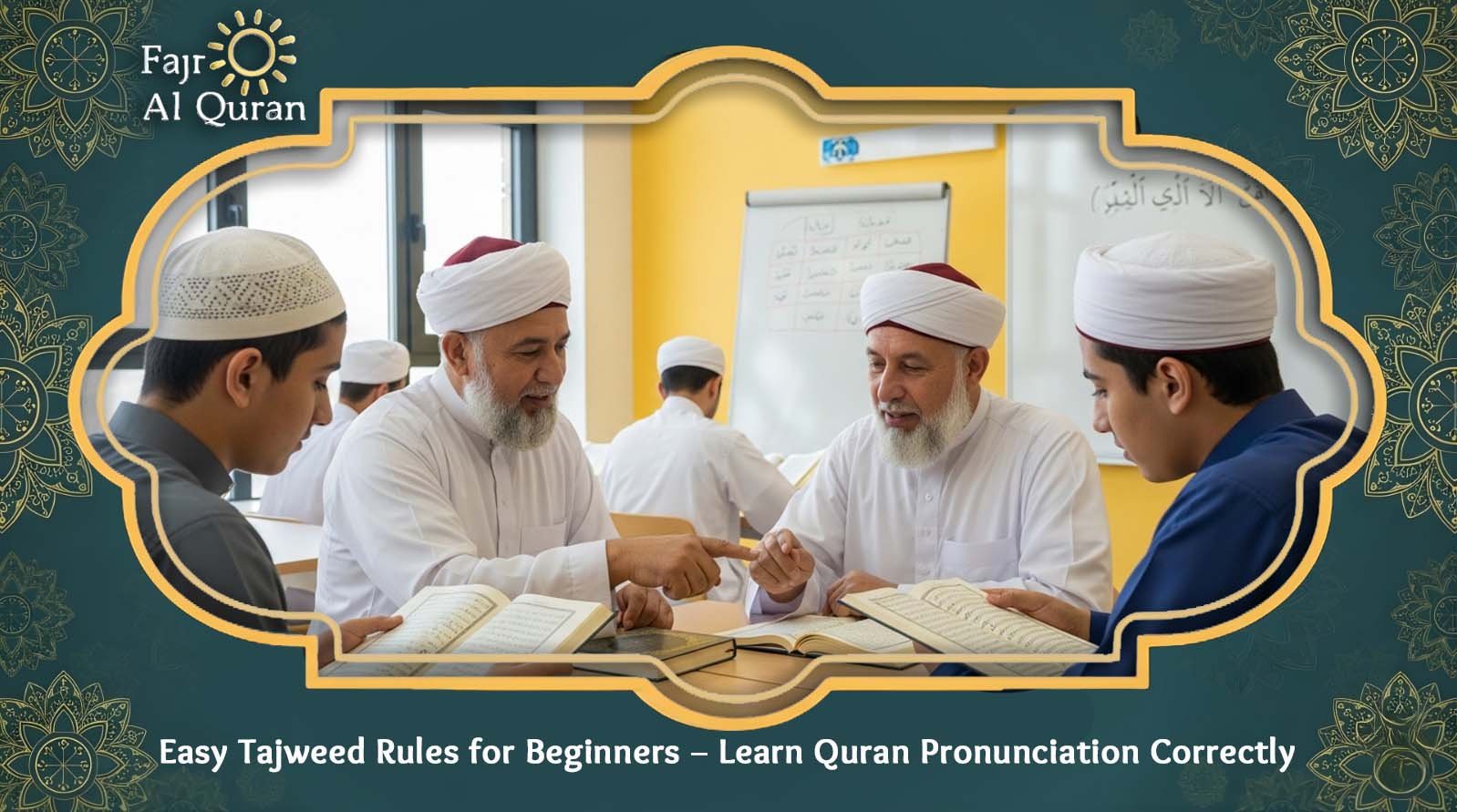Easy Tajweed Rules for Beginners – Learn Quran Pronunciation Correctly